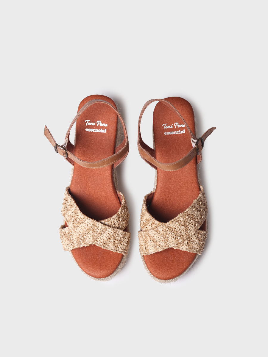 Women's espadrilles with wide heel - ATENES