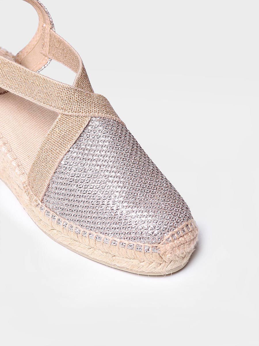 Women's shiny vegan espadrilles - TRITON