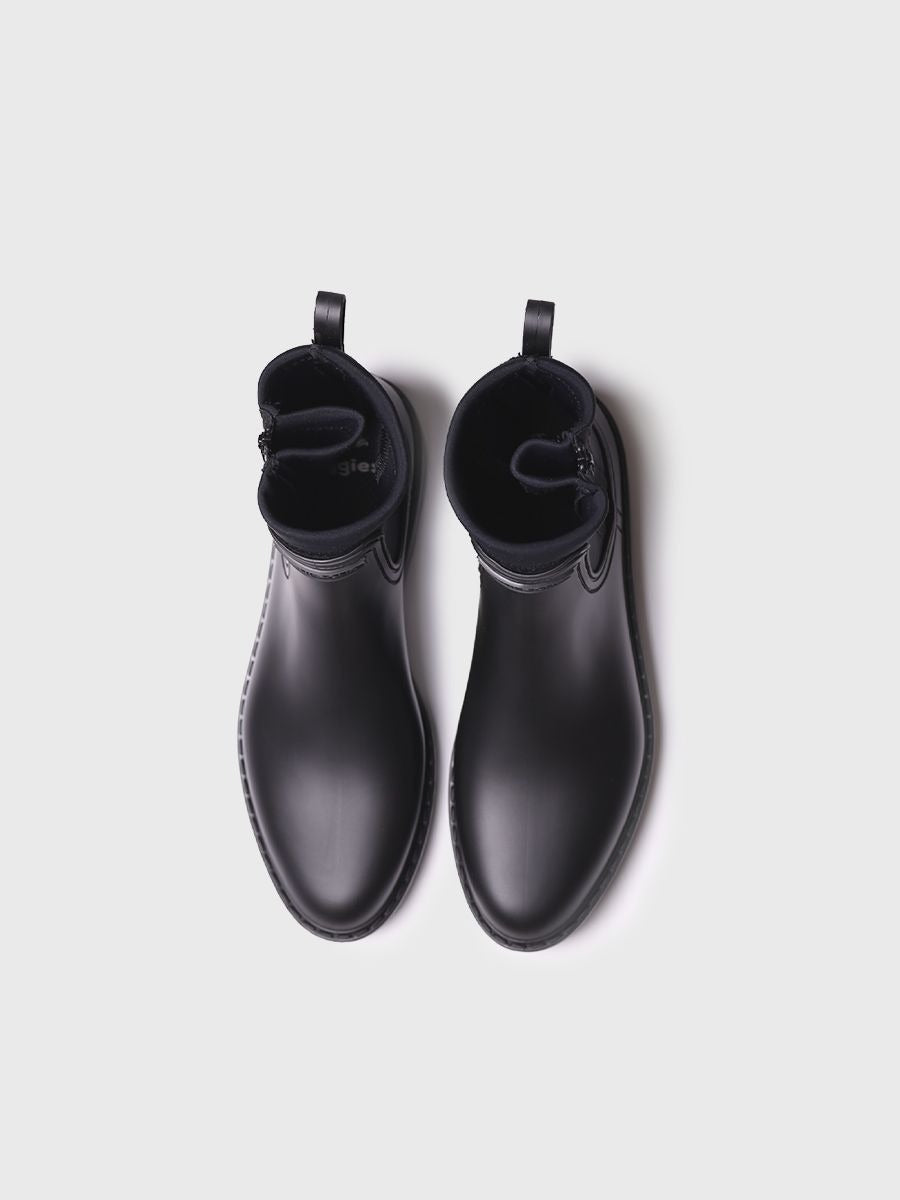 Women's neoprene and rubber ankle boot - CLAIS