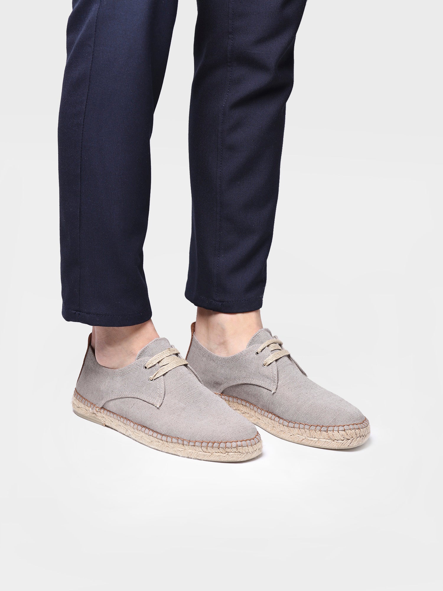 Men's espadrilles with laces - DIXON