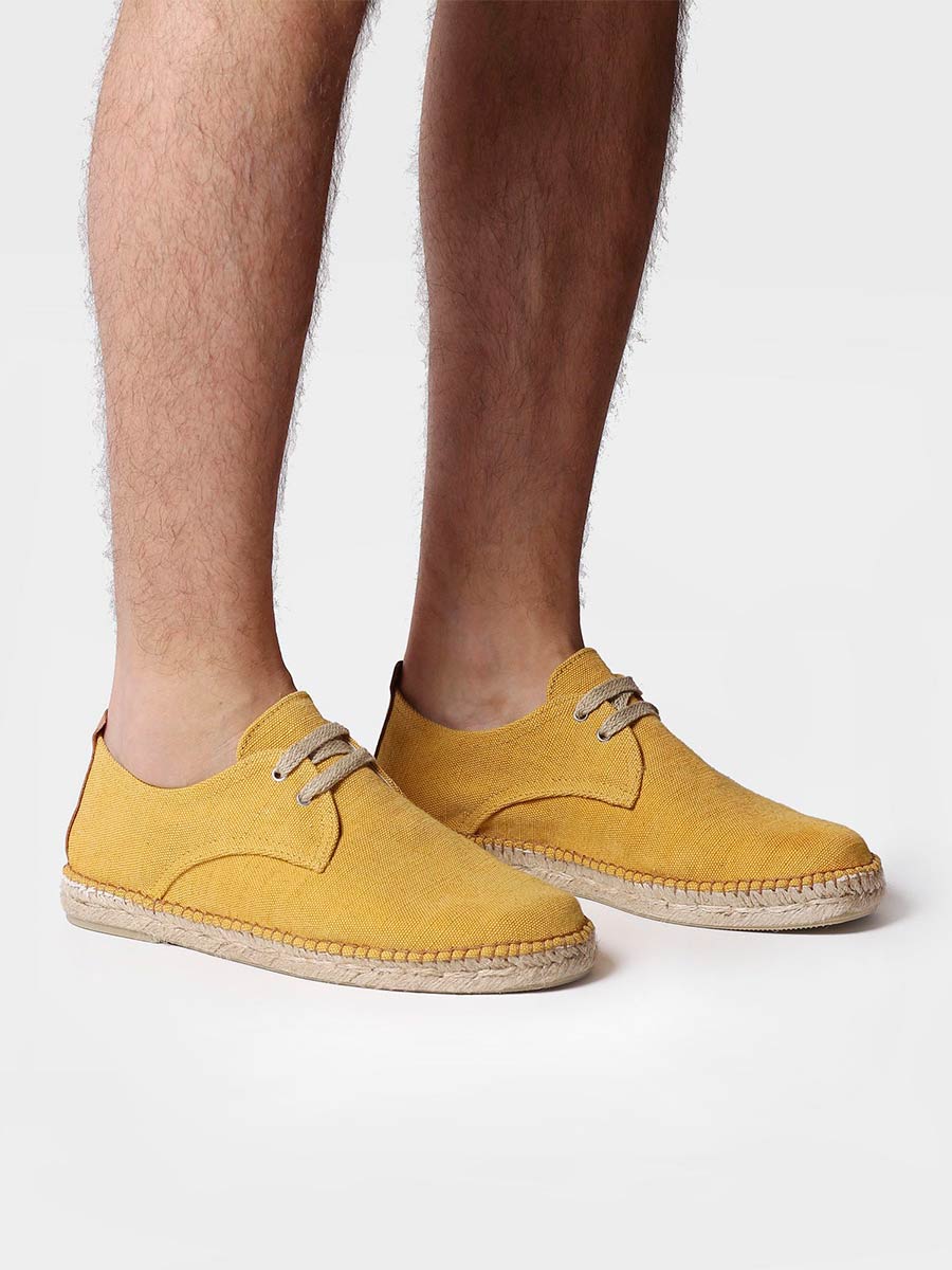 Men's espadrilles with laces - DIXON