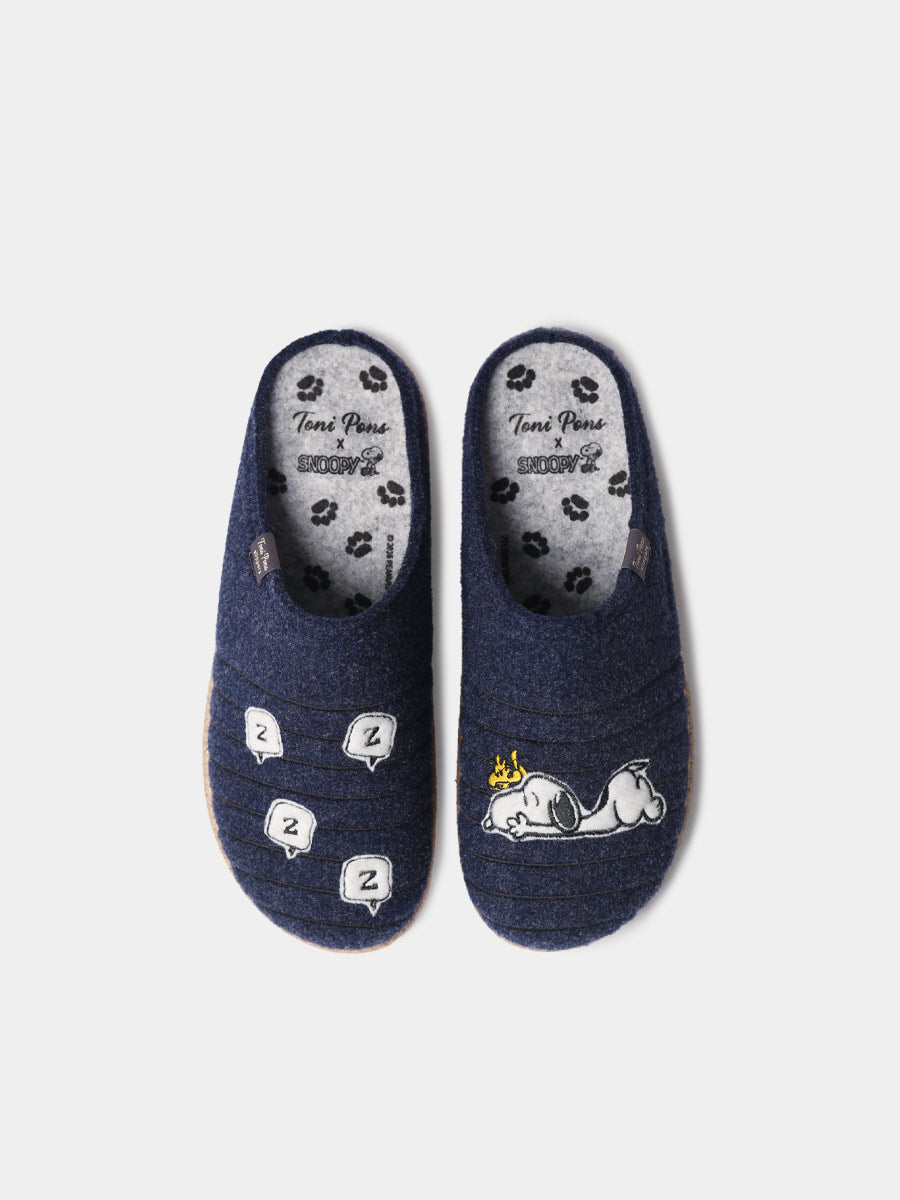 CHARLIE - Men's clog-style Snoopy slippers