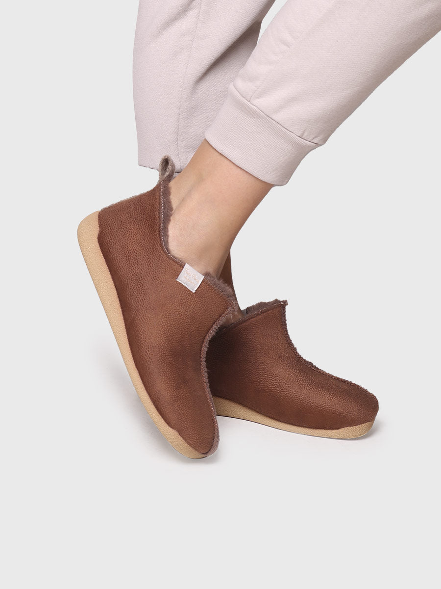 Chaussons style botte pour femme - MOSCU-BD