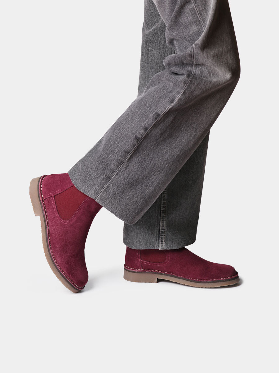 Women's ankle boot in suede - ISA-SY