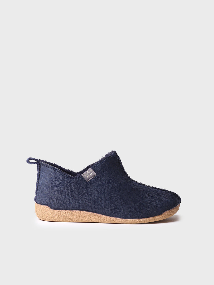 Pantoufles bottines en similicuir pour femme | MOSCOU-BD
