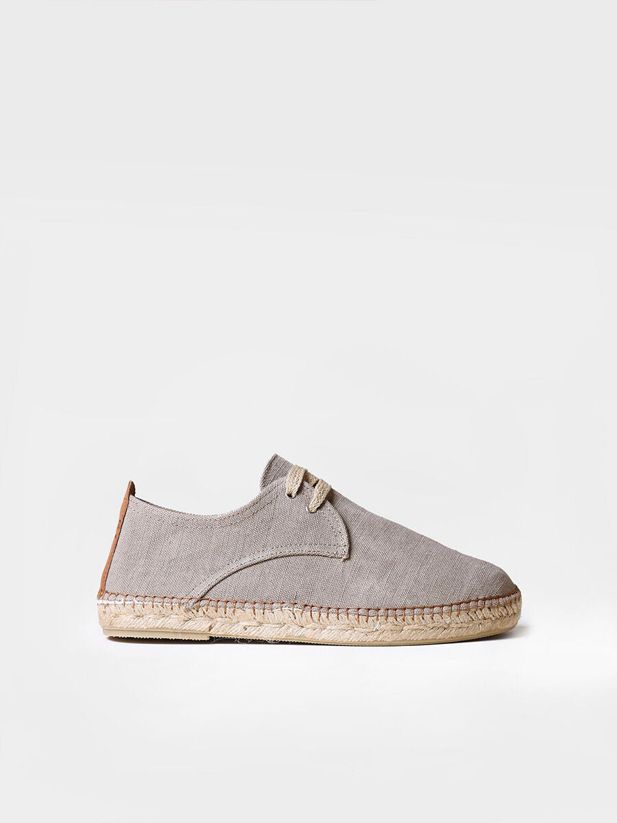 Men's espadrilles with laces - DIXON-STONE