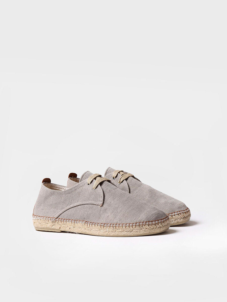 Men's espadrilles with laces - DIXON-STONE