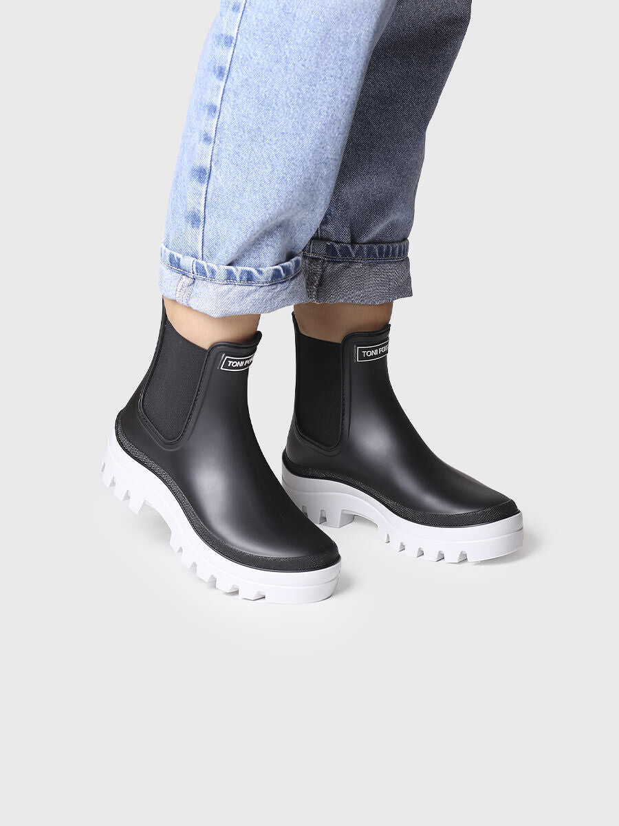 Women's Chelsea-style Rain Ankle Boot in Ice - COVENT-ICE