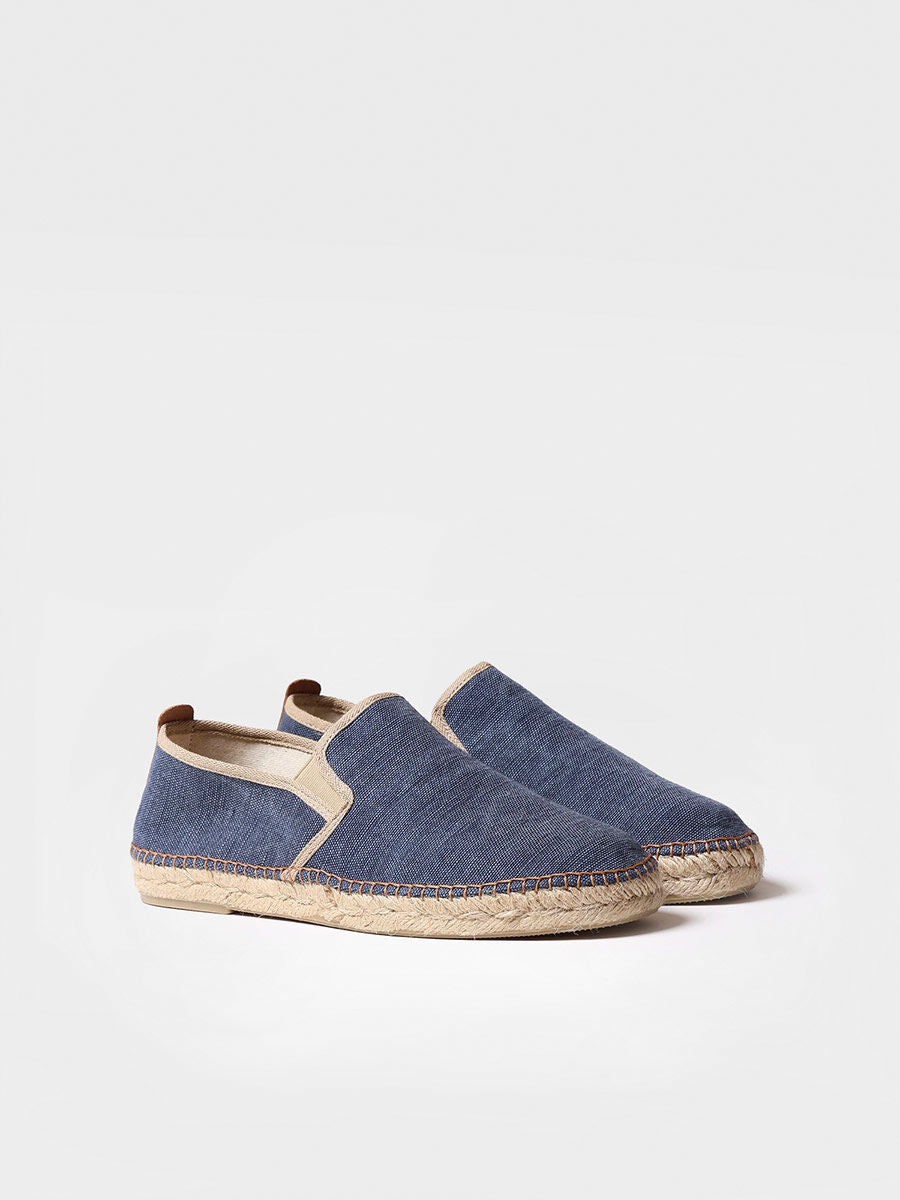 Men's jute espadrilles - DALLAS-NAVY