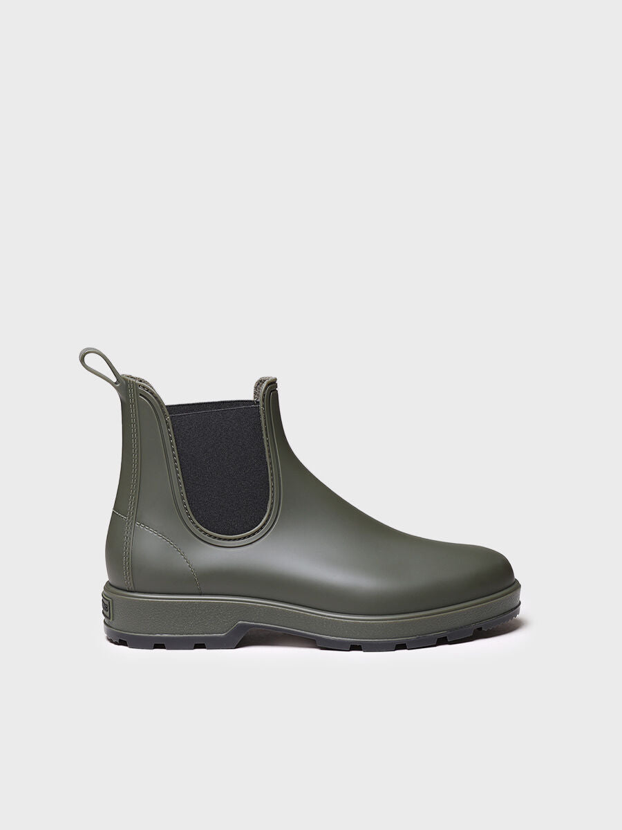 Men's Waterproof Ankle boot in Khaki - BOSTON-KHAKI