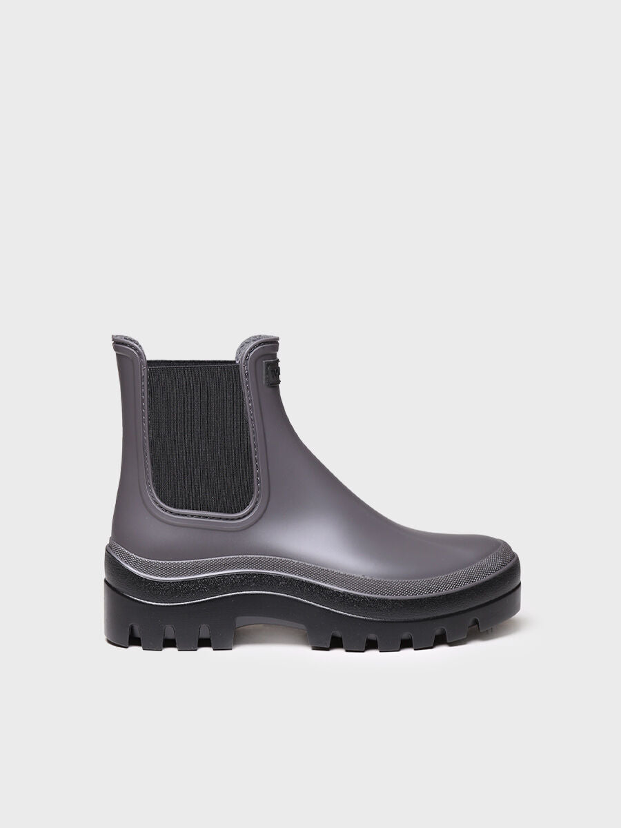 Women's Chelsea-style Waterproof Ankle boot in GREY - CARTER