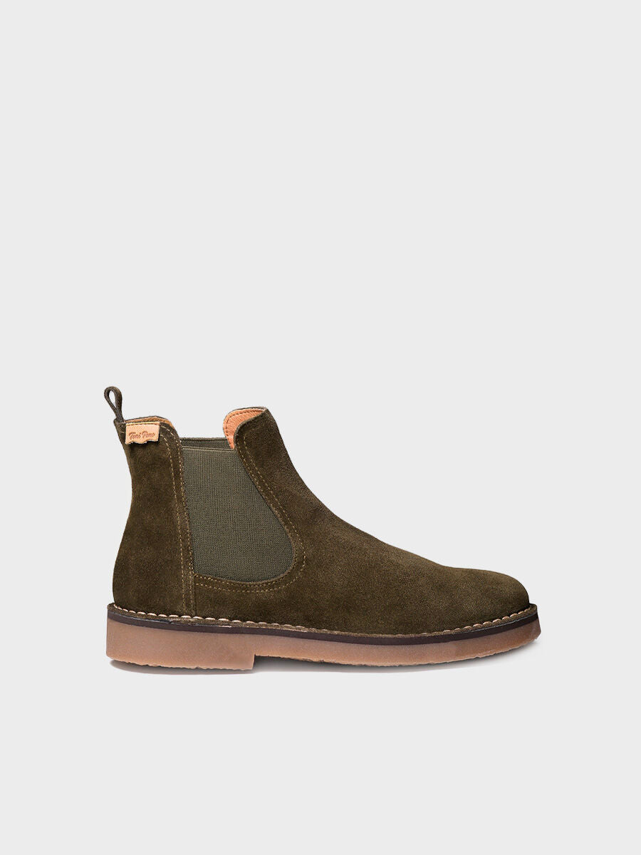 Women's ankle boot in suede - ISA-SY