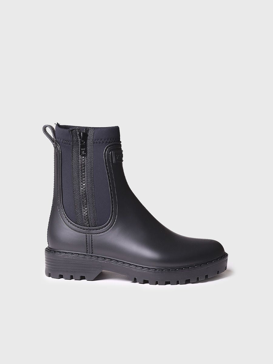 Women's neoprene and rubber ankle boot - CLAIS