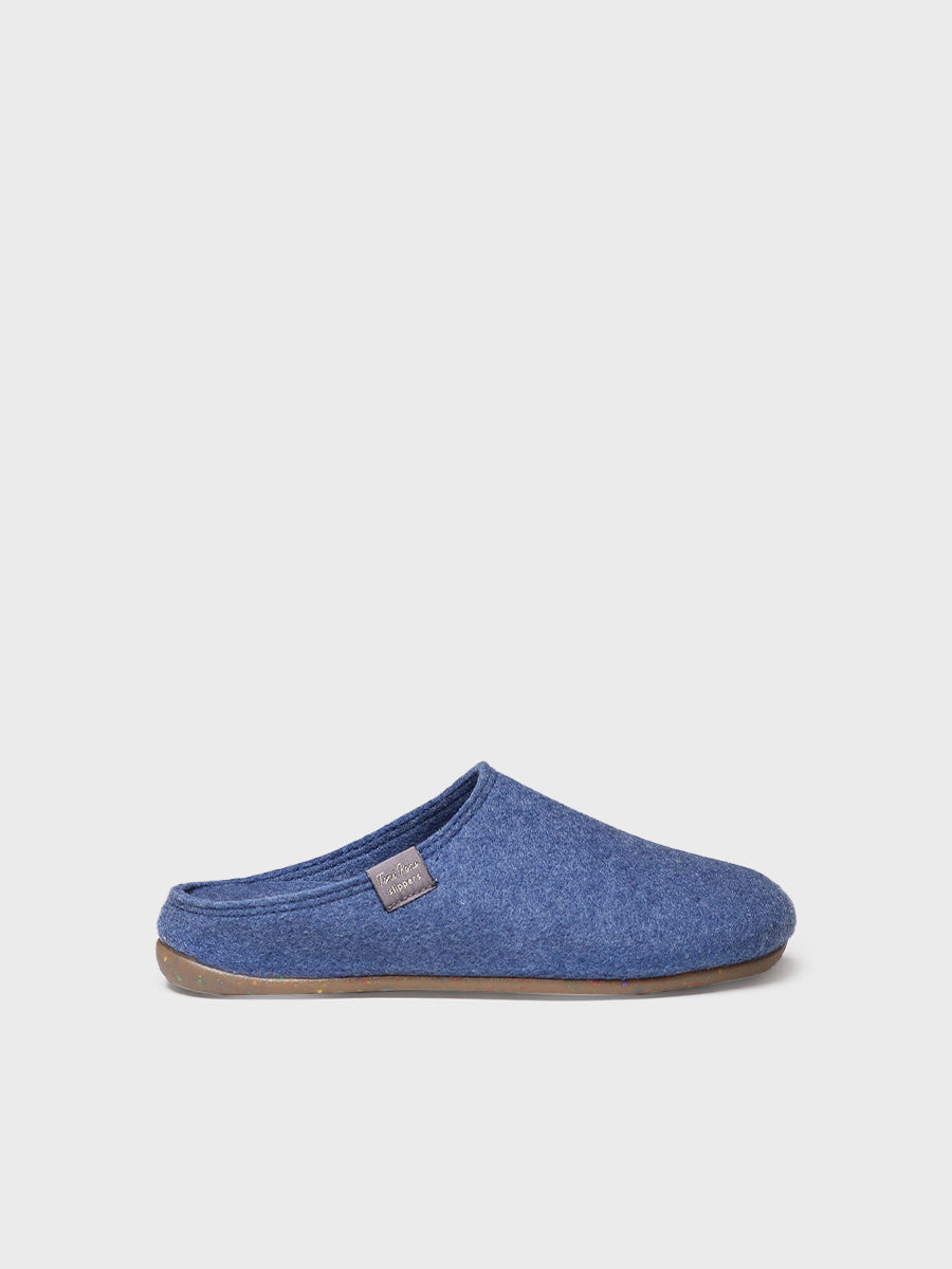 MONA-FR - Women's clog-style slipper in recycled felt