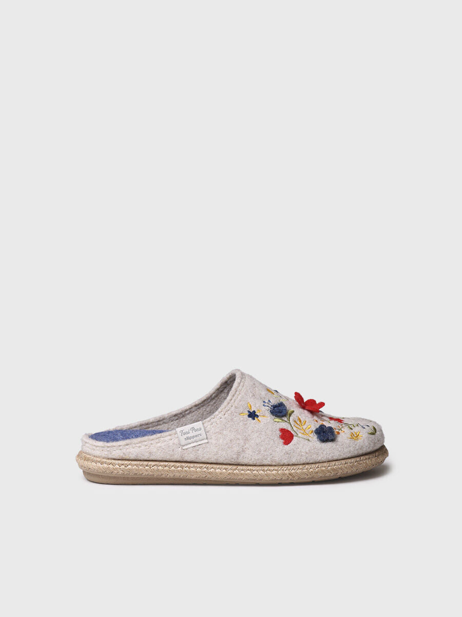 DELI-EF - Women's Slippers in Felt