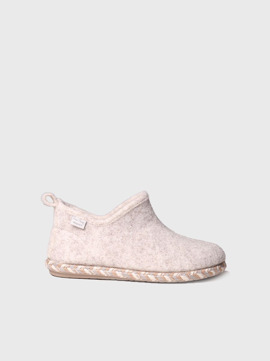 Women's slippers in felt - DUNA-FP