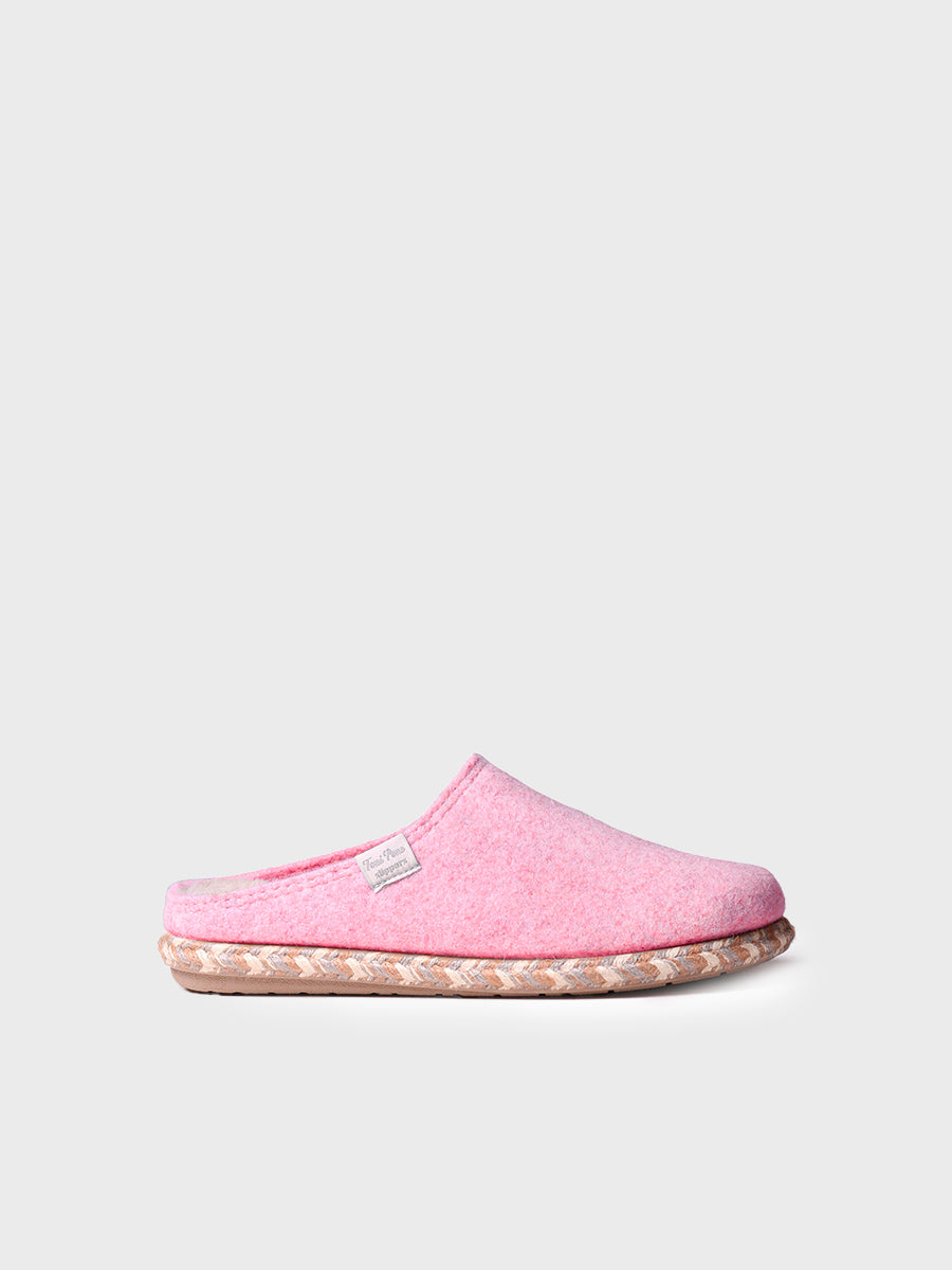 Women's slippers in felt - DELI-FP