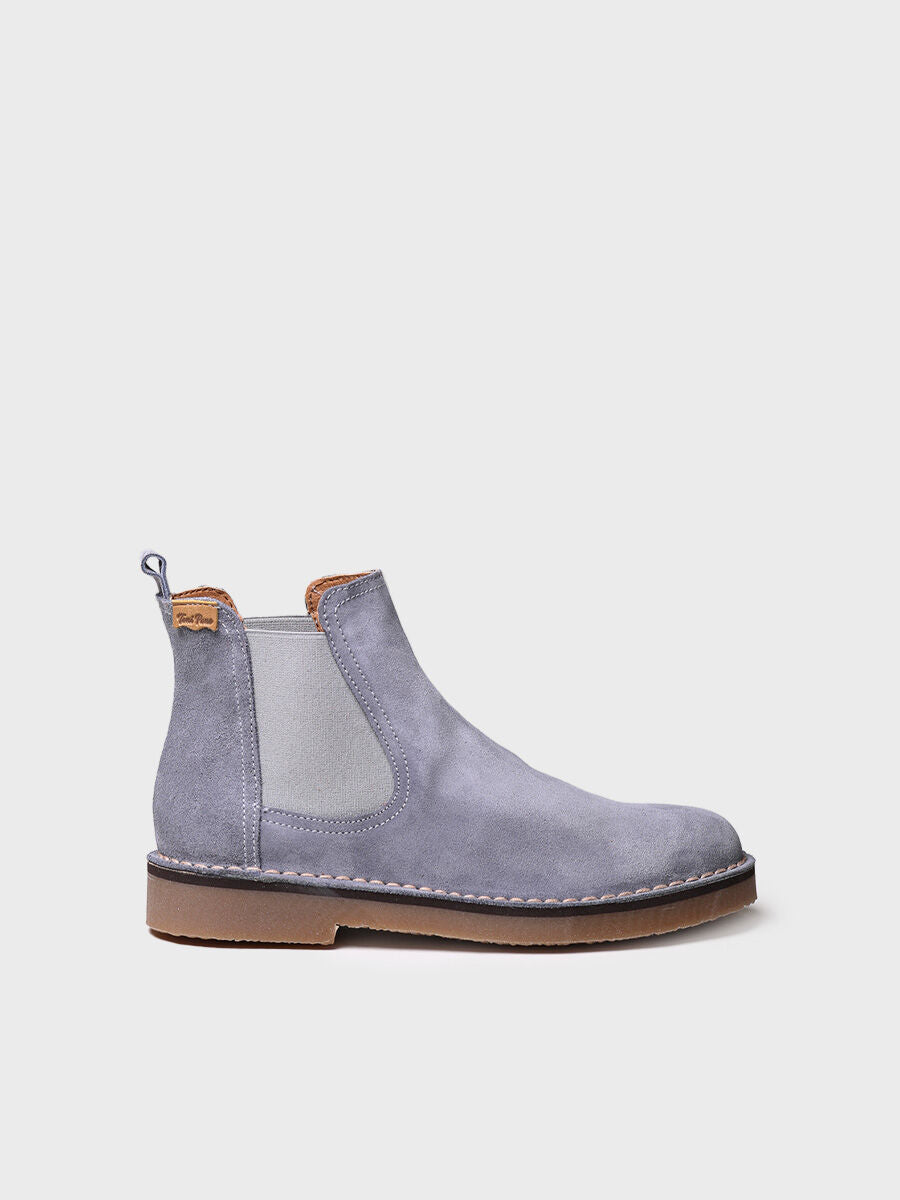 Women's ankle boot in suede - ISA-SY