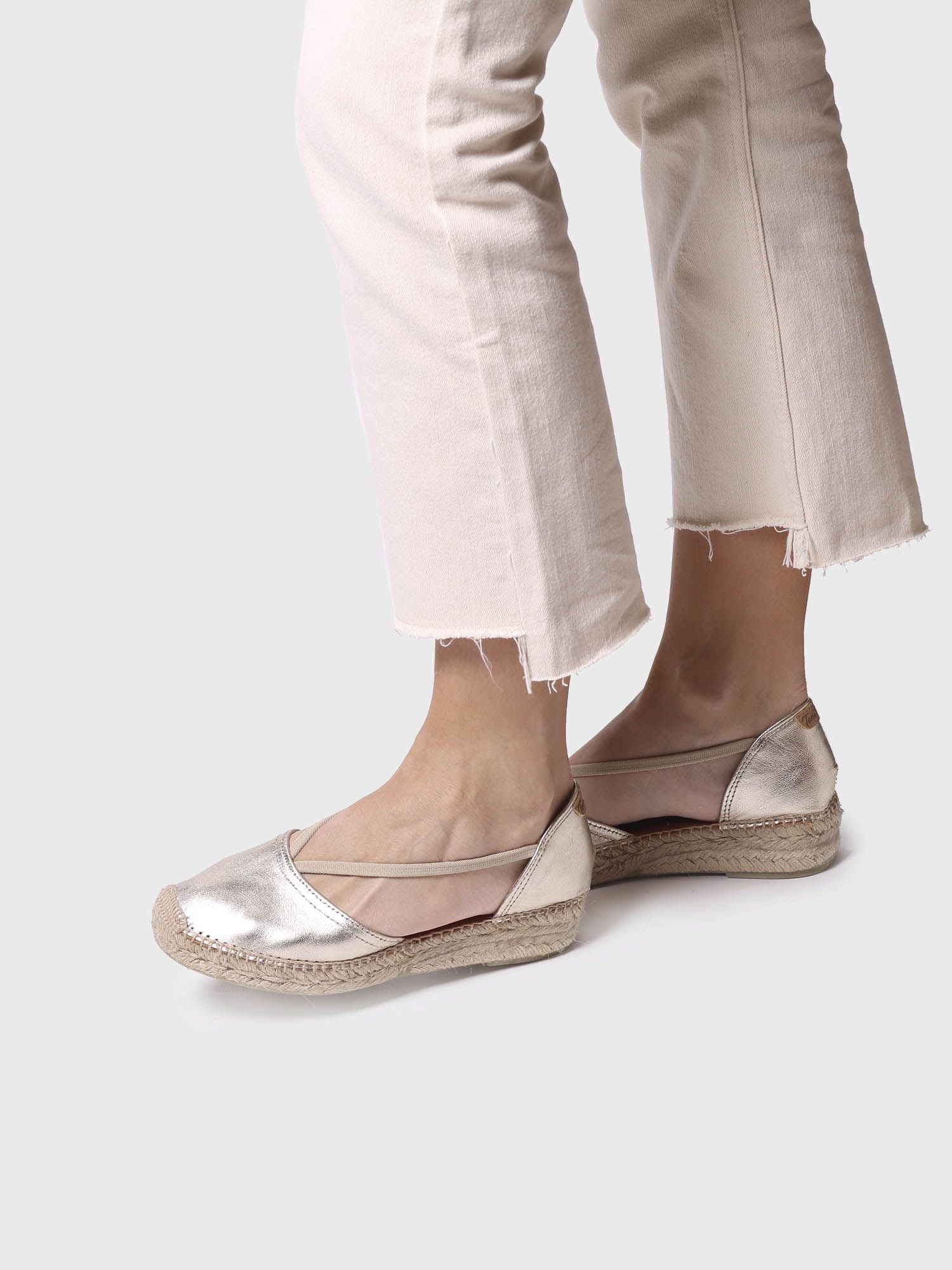 Women's espadrilles with straps - ERLA-P