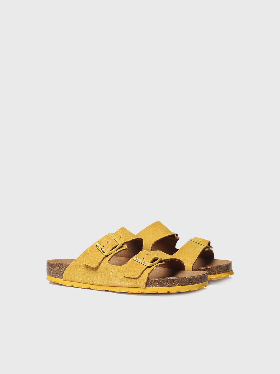 Women's double buckle sandal - GHANA-QT