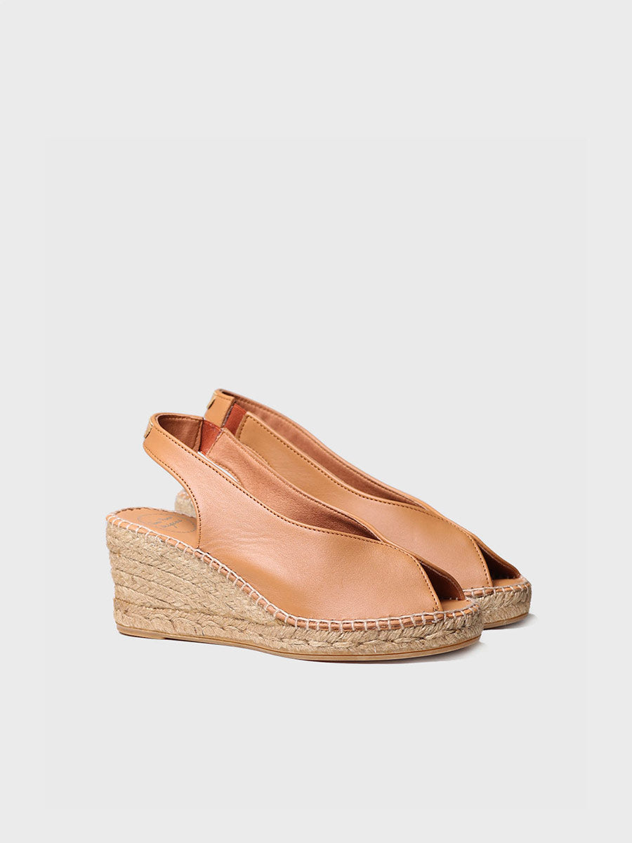 Wedge espadrilles peep toe style - LAILA-P