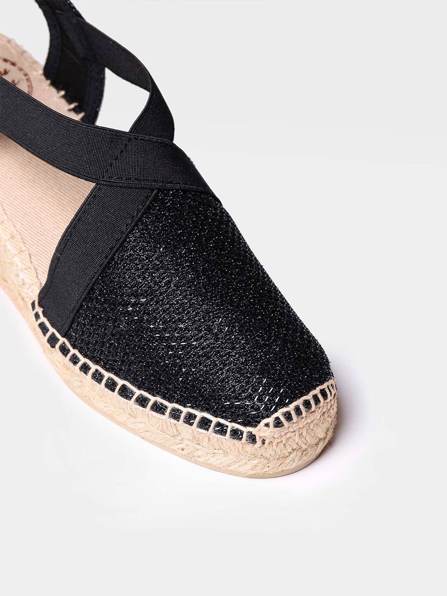 Women's shiny vegan espadrilles - TRITON