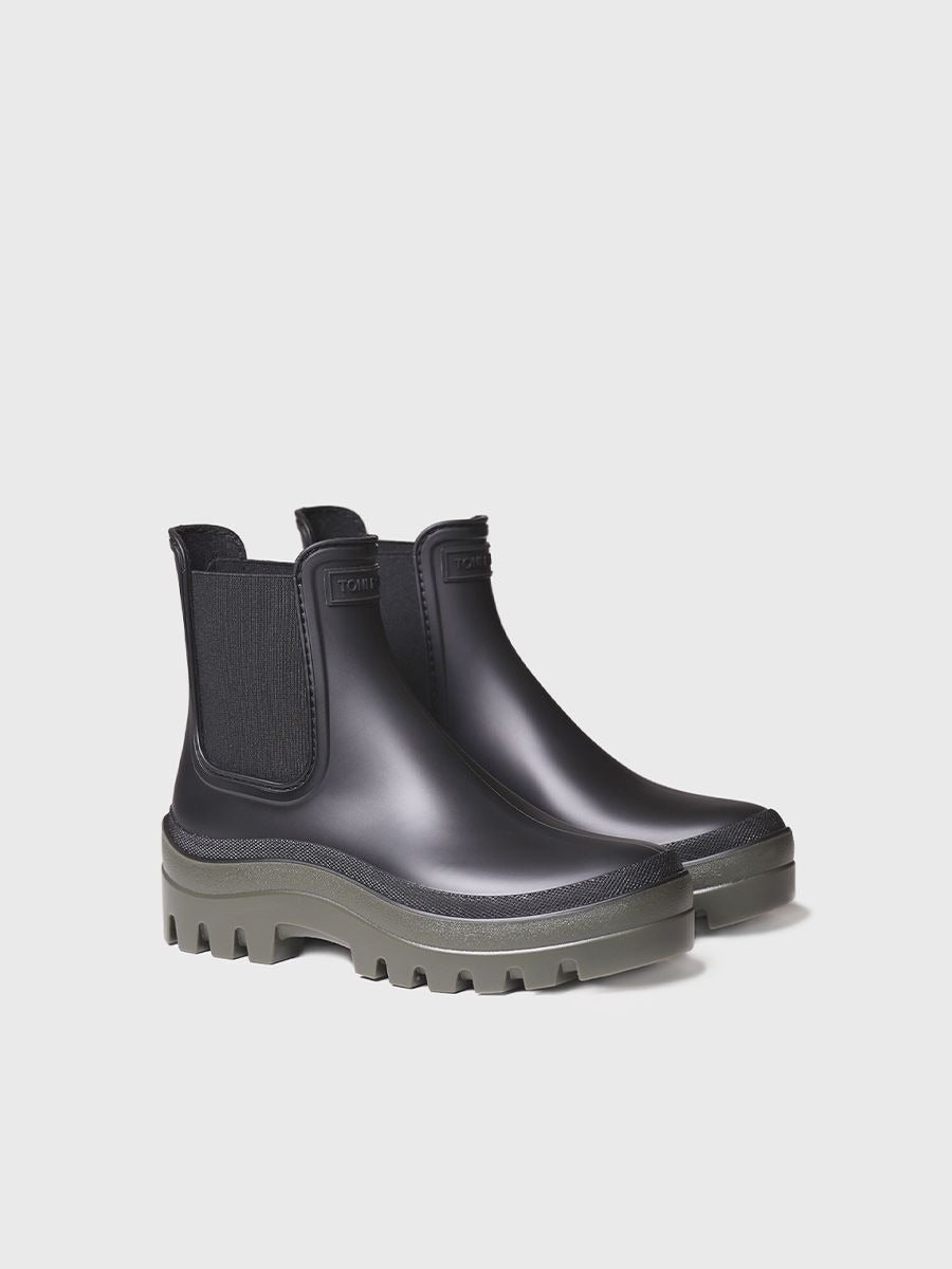 Women's rain boot with contrasting sole | COVENT