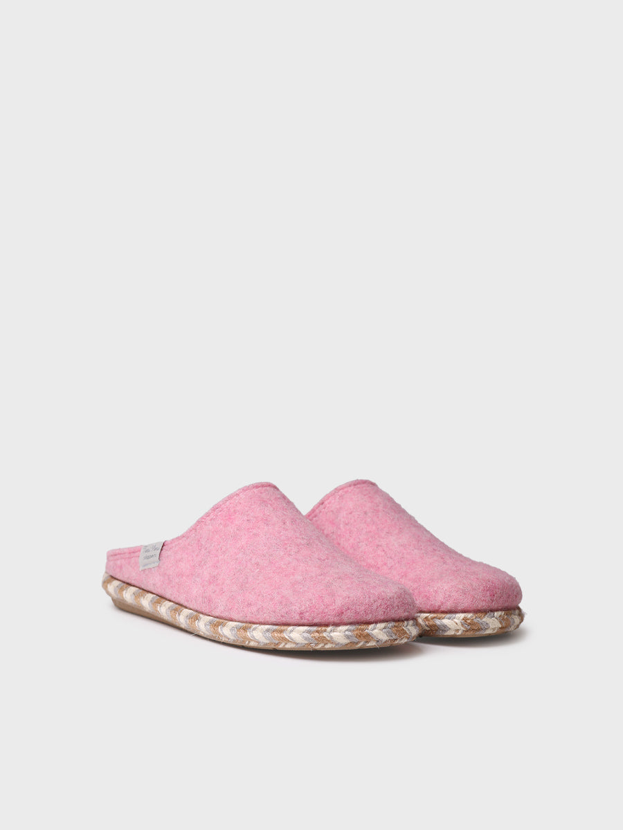 Women's slippers in felt - DELI-FP
