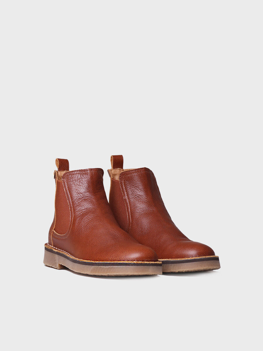 Women's ankle boot in leather - ISA-PO