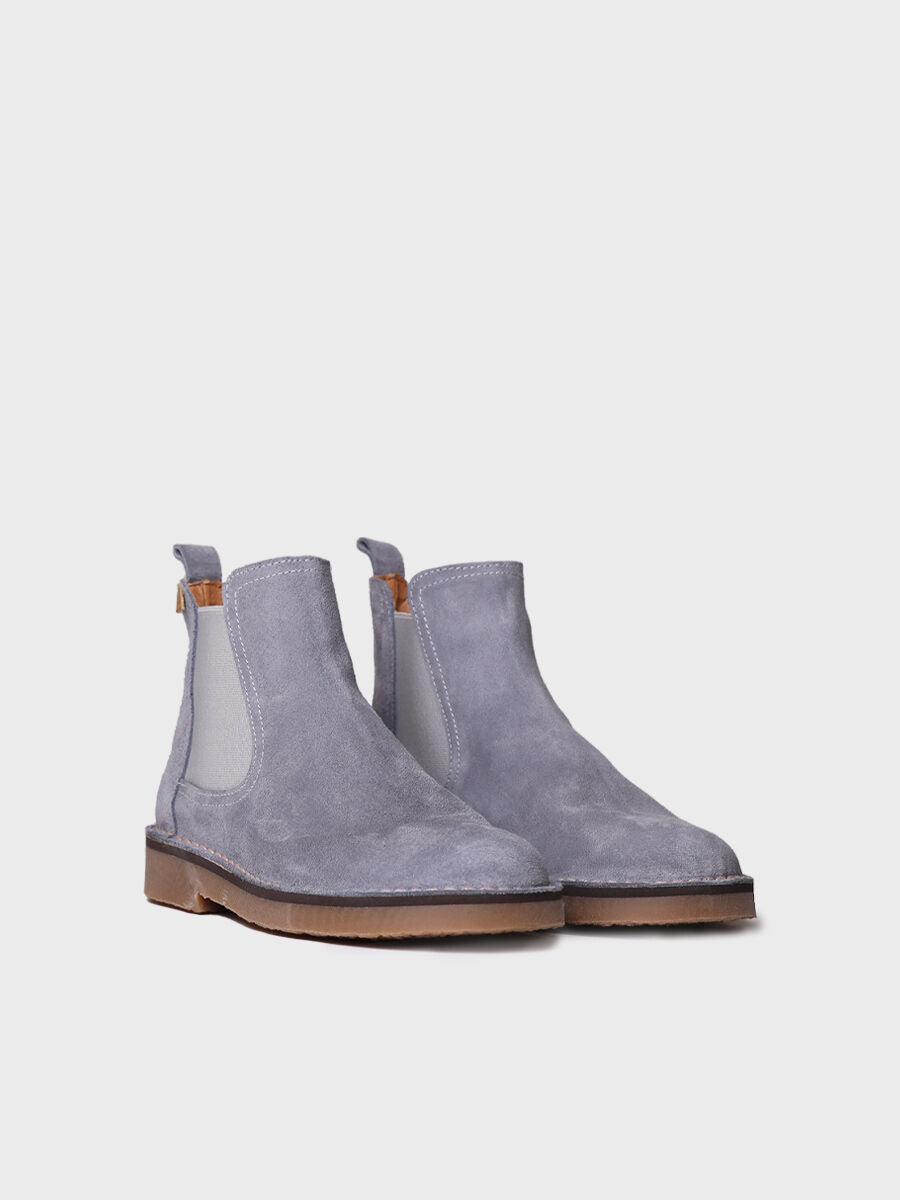 Women's ankle boot in suede - ISA-SY