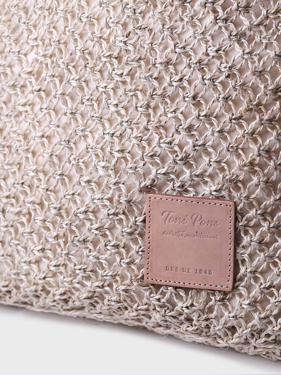 Women's shopper bag in jute braid - GANGES