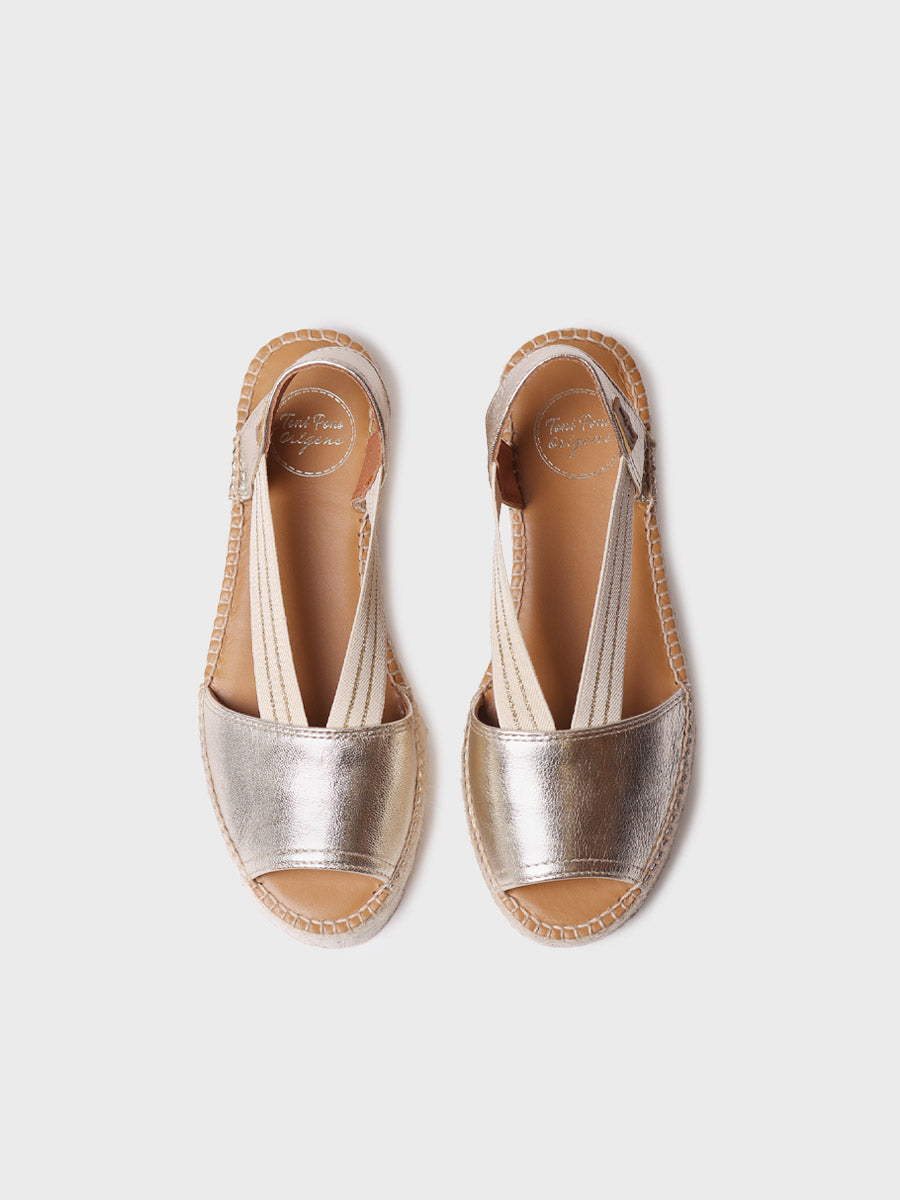 Jute platform sandal for women - ESTEL-SW