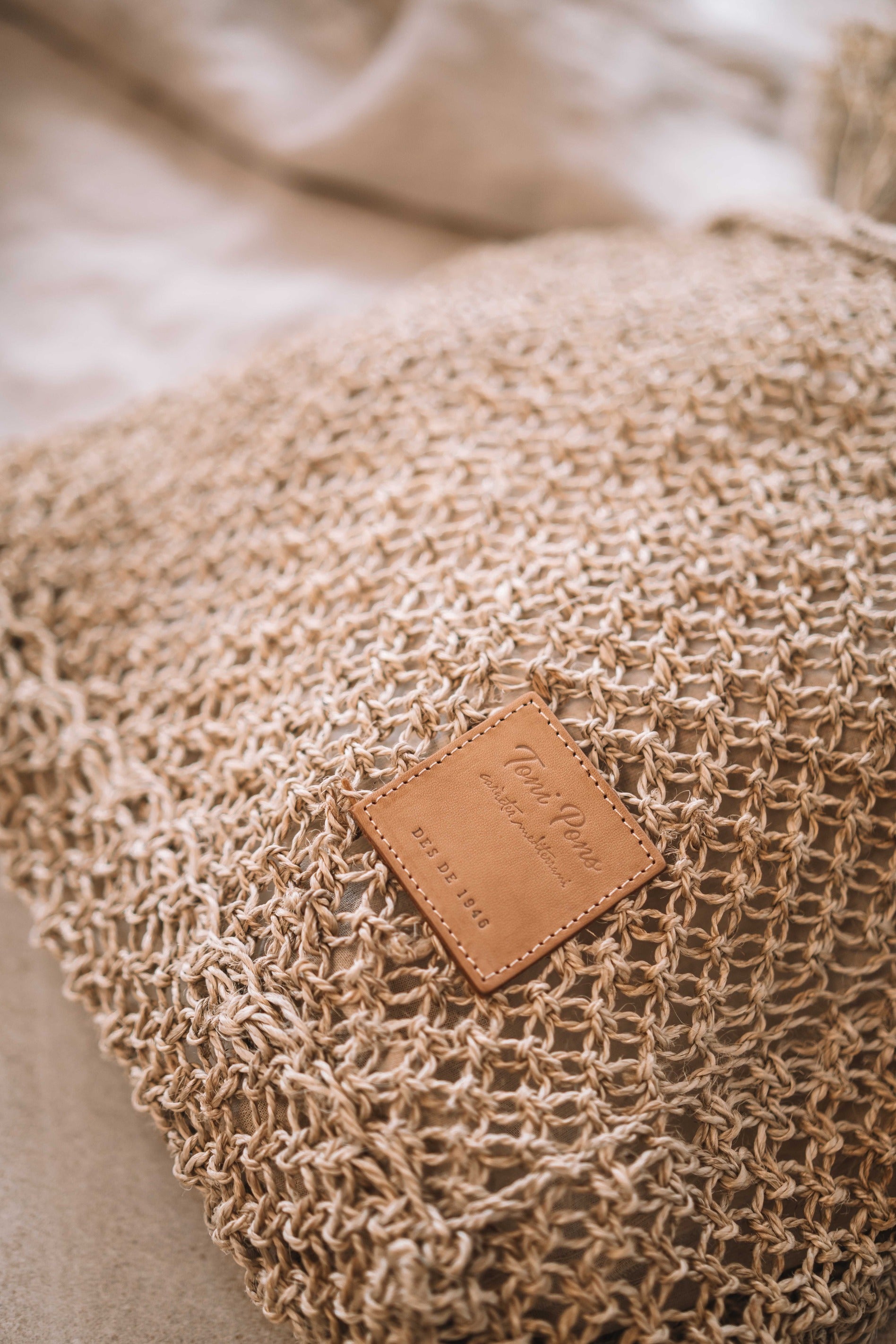 Women's shopper bag in jute braid - GANGES