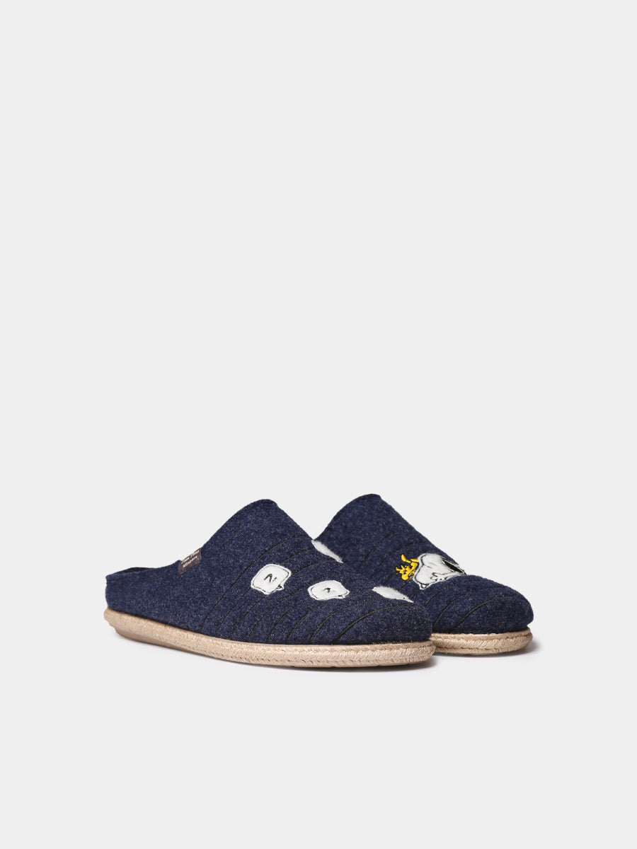 CHARLIE - Men's clog-style Snoopy slippers
