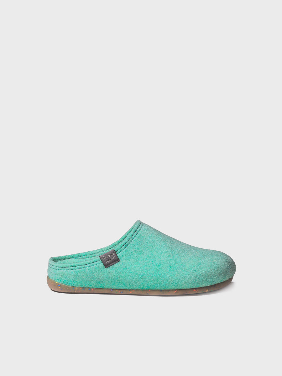 MONA-FR - Women's clog-style slipper in recycled felt