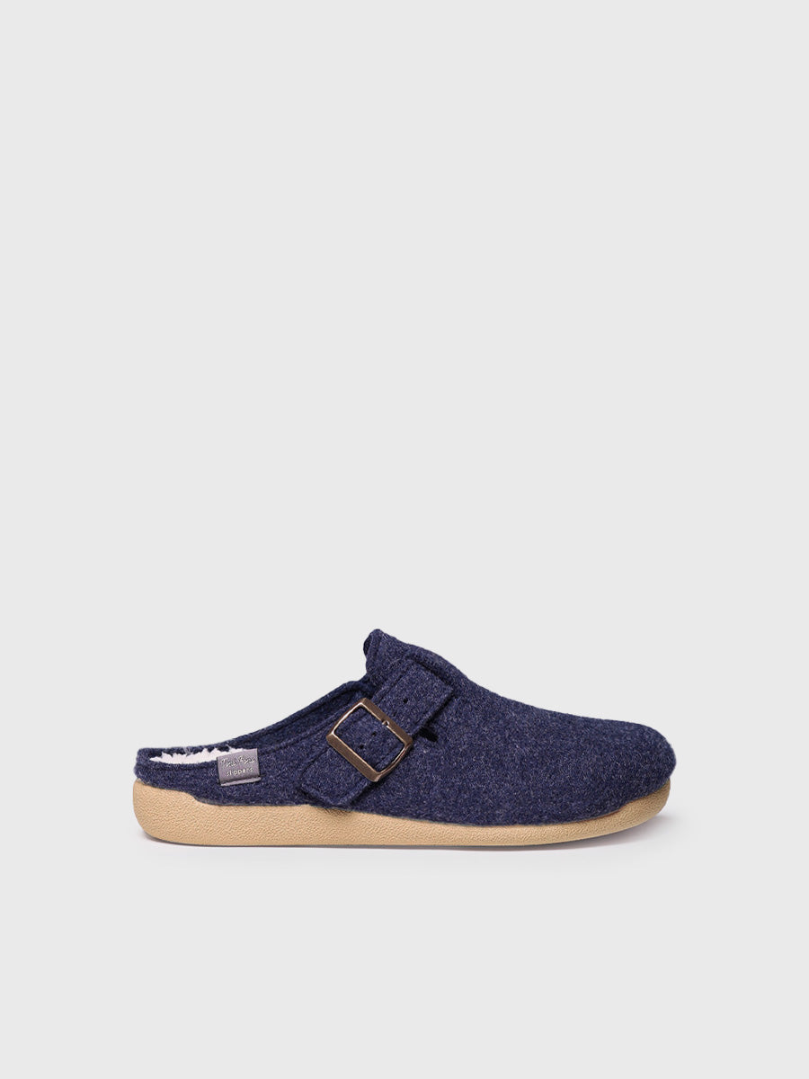 NORTON-FP - Men's clog-style slipper in felt