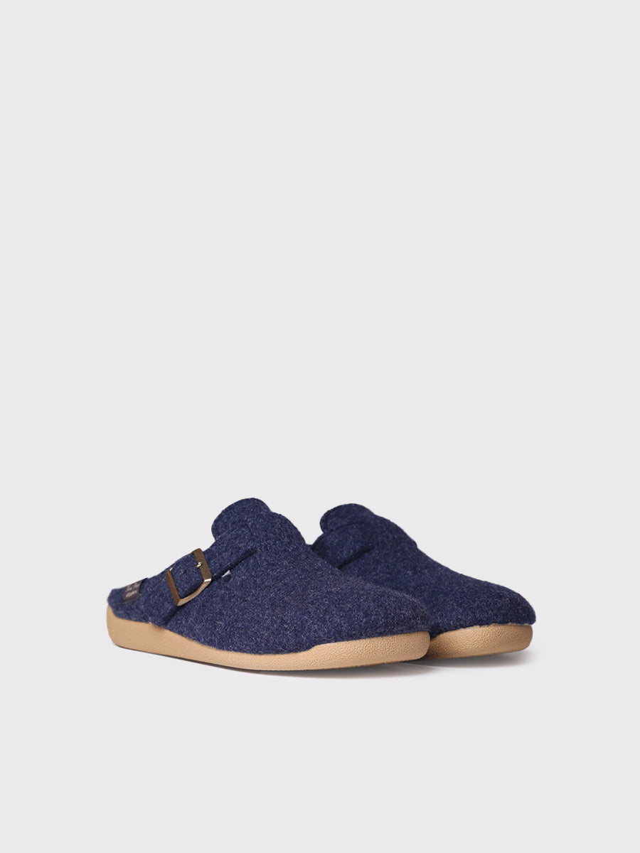NORTON-FP - Men's clog-style slipper in felt