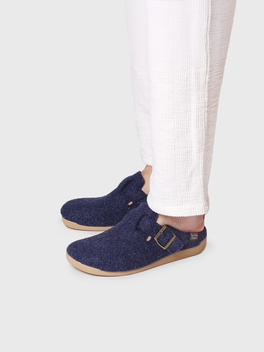 NORTON-FP - Men's clog-style slipper in felt
