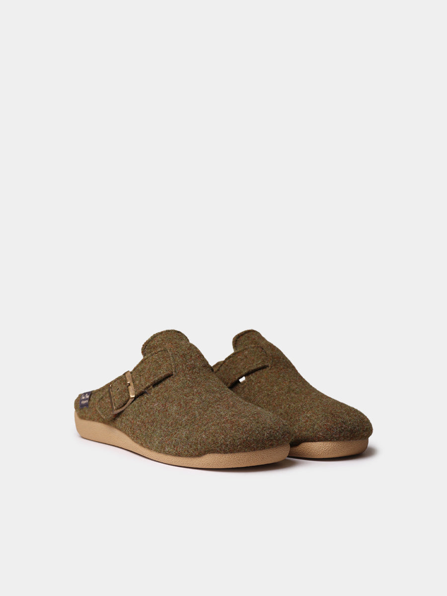 NORTON-FP - Men's clog-style slipper in felt