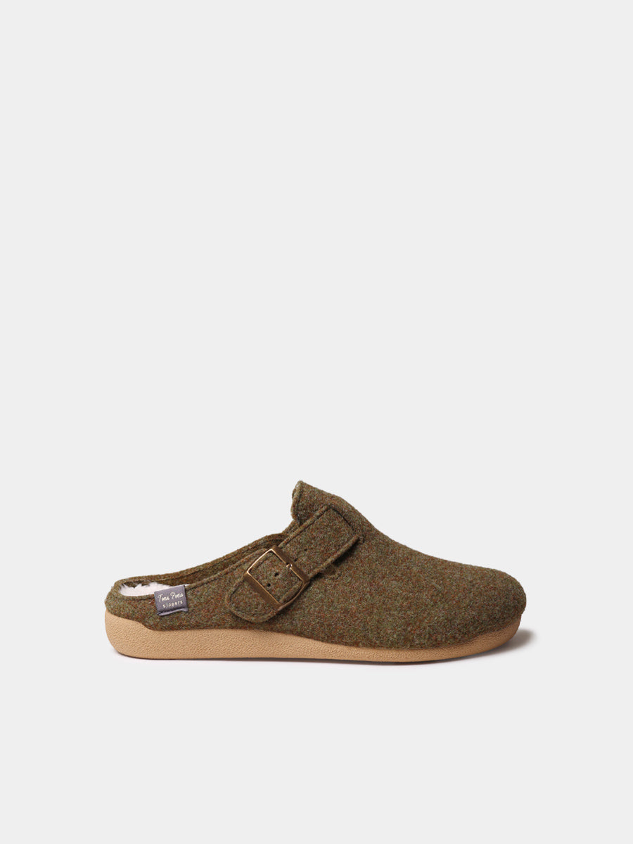 NORTON-FP - Men's clog-style slipper in felt