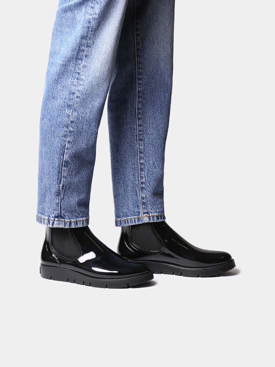 Women's rain boots in shiny rubber | COLORADO