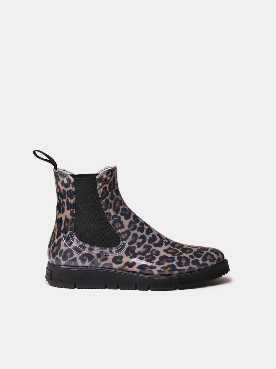Women's rain boots with animal print | KRAKOW