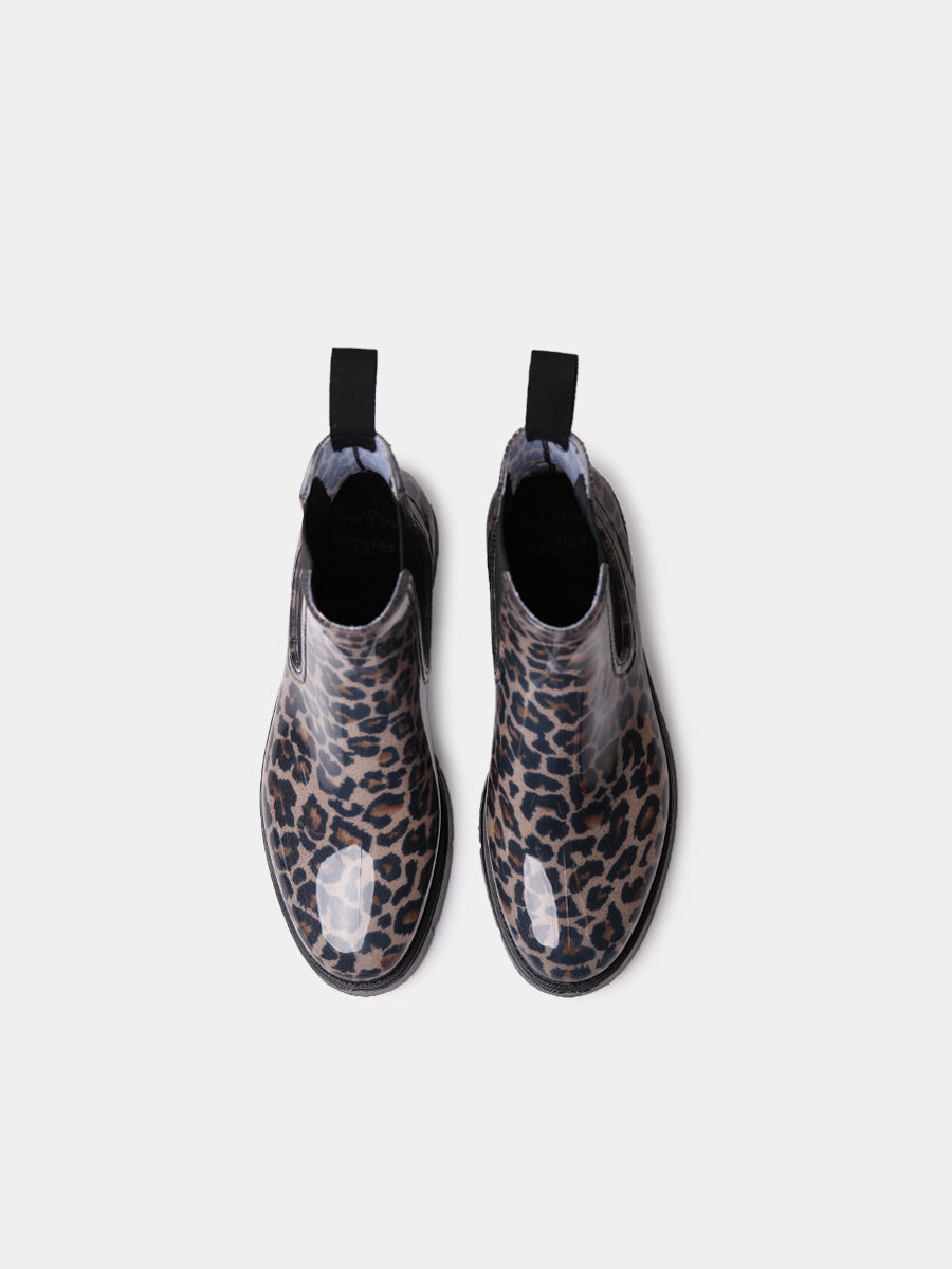 Women's rain boots with animal print | KRAKOW