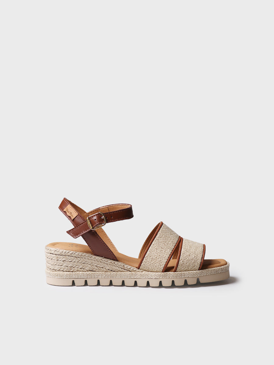 Women's mid-wedge sandal | AURA