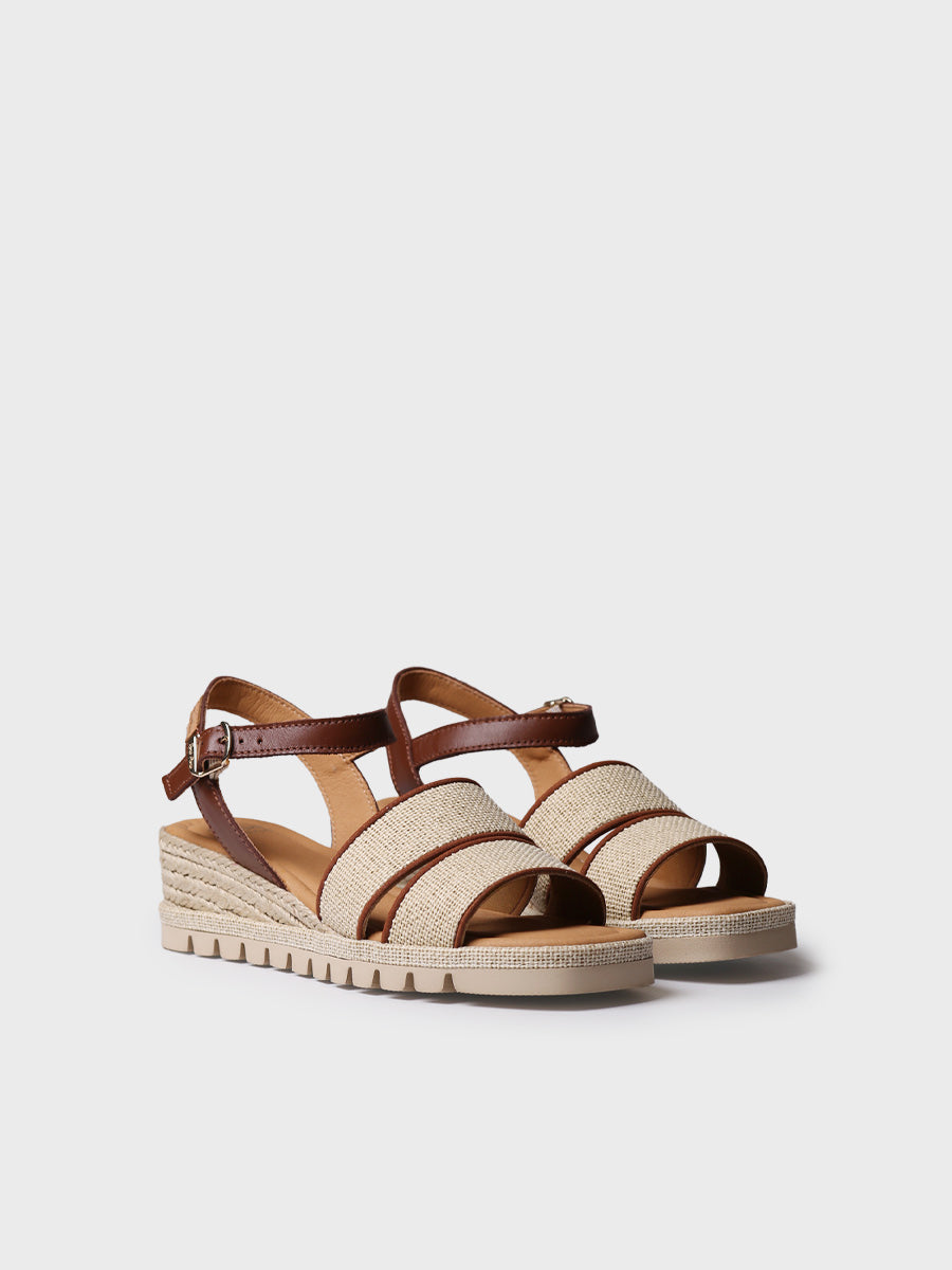 Women's mid-wedge sandal | AURA