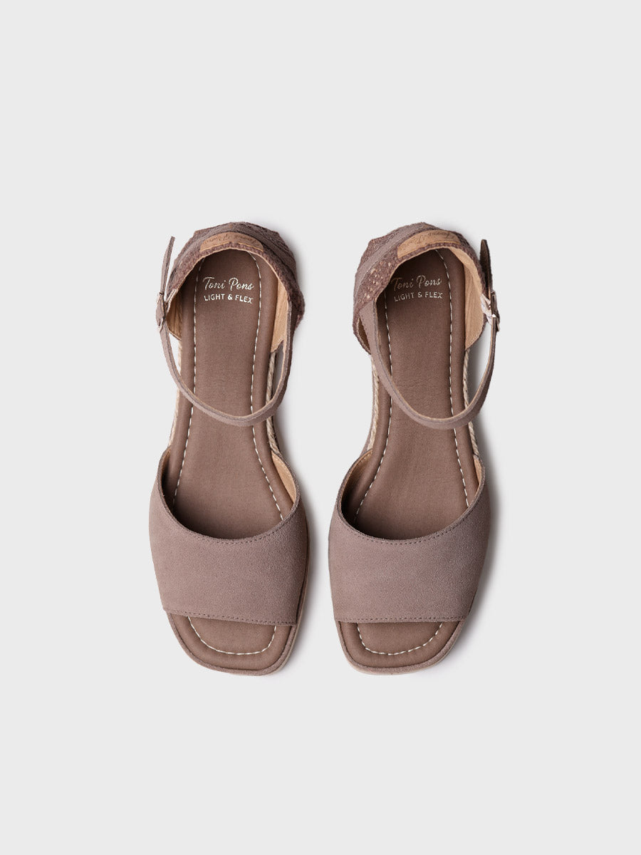 Women's suede wedge espadrilles | BREEZE