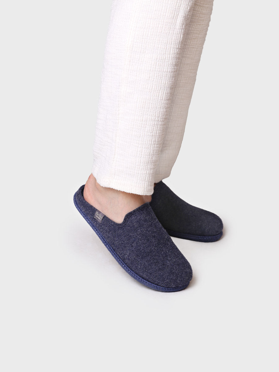 Men's slippers made from recycled wool |TOMAS-RW
