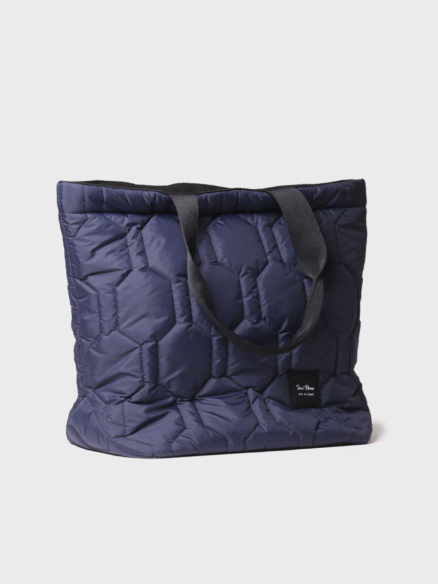 Women's bag in anorak fabric in navy - GEORGIA