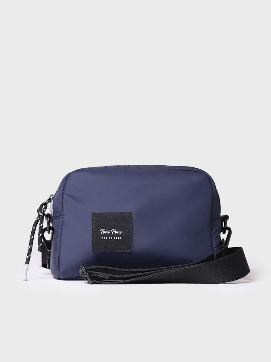 Women's shoulder bag in navy blue - GRANGER