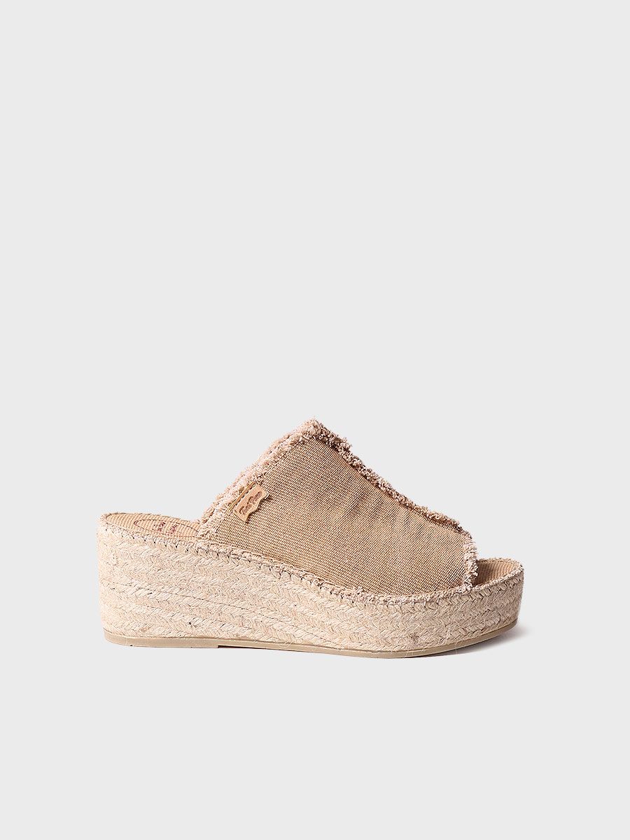 Slingback women's espadrilles - ITACA-TOASTED